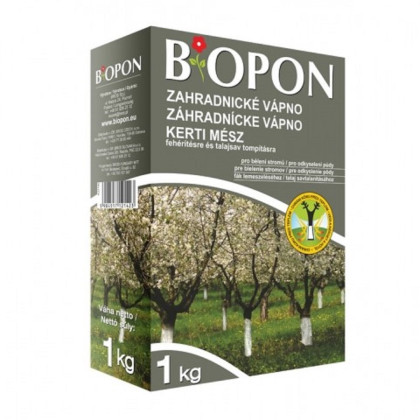 Zahradnické vápno - BoPon - prodej hnojiv - 1 kg