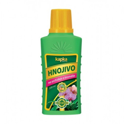 Hnojivo pro orchideje a bromélie - Kapka - prodej hnojiv - 200 ml