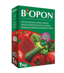 Hnojivo pro rajčata a okurky - BoPon - prodej hnojiv - 1 kg