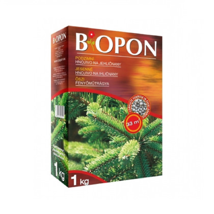 Hnojivo pro jehličnany - BoPon - prodej hnojiv - 1 kg
