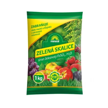 Zelená skalice - Forestina - prodej hnojiv - 1 kg