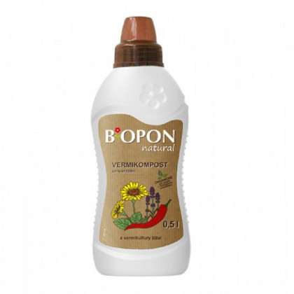 Hnojivo s vermikompostem - BoPon - prodej hnojiv - 500 ml