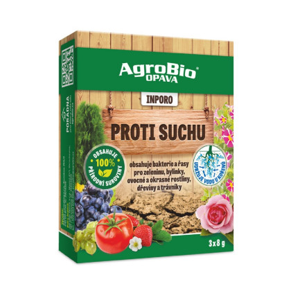 Inporo Proti suchu - AgroBio - prodej ochrany rostlin - 3 x 8 g