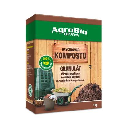 Granulovaný urychlovač kompostu - AgroBio - prodej stimulátorů - 1 kg