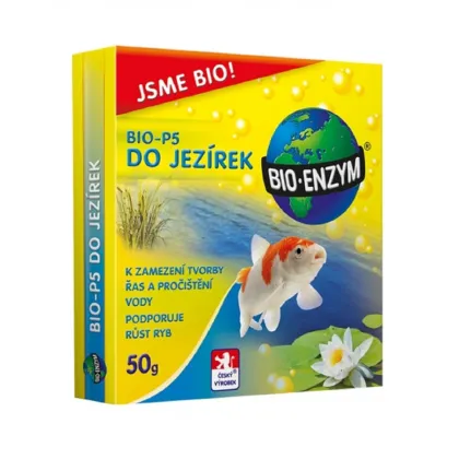 Aktivátor do jezírek - BIO P5 - prodej stimulátorů - 50 g