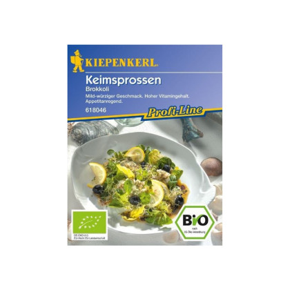 BIO Brokolice - Kiepenkerl - prodej bio semen na klíčení - 20 g