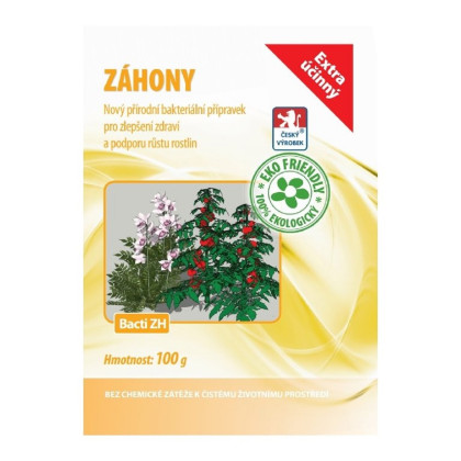 Bacti ZH - stimulátor zdraví rostlin pro záhony - prodej stimulátorů - 100 g