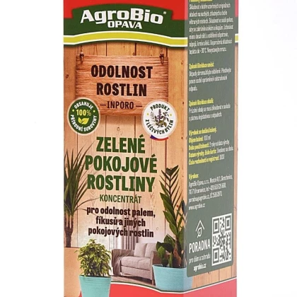 Zelené pokojové rostliny - AgroBio - prodej hnojiv - 100 ml