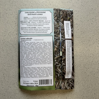 Střešní zahrada - Planta Naturalis - prodej semen - 40 g