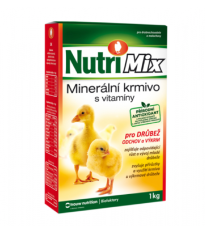 Krmivo NUTRI MIX - pro výkrm a odchov drůbeže - prodej krmiva - 1 kg