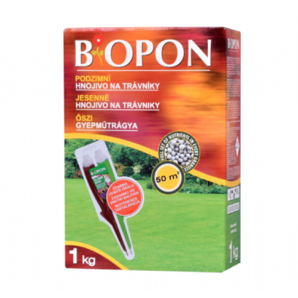 Podzimní hnojivo na trávníky - BoPon - prodej hnojiv - 1 kg