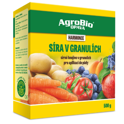 HARMONIE Síra v granulích - AgroBio - prodej hnojiv - 500 g