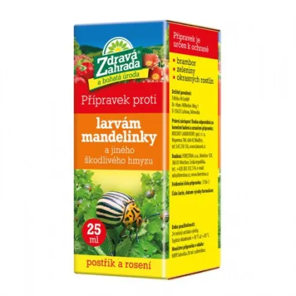 Přípravek proti larvám mandelinky a jinému škodlivému hmyzu - Zdravá zahrada - ochrana rostlin - 20 ml