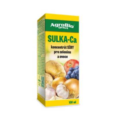 Sulka + Ca - koncentrát síry a vápníku - AgroBio - prodej hnojiv - 100 ml