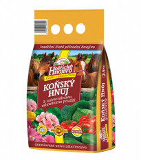 Koňský hnůj - Hoštické hnojivo - prodej hnojiv - 2,5 kg