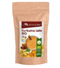 Kurkuma latte - BIO kvalita - směs koření - 75 g