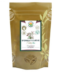 Bazalka posvátná Tulsí - Ocimum sanctum - BIO kvalita - mletá nať - 100 g