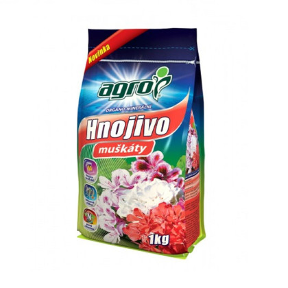 Hnojivo pro muškáty - Agro - prodej hnojiv - 1 kg